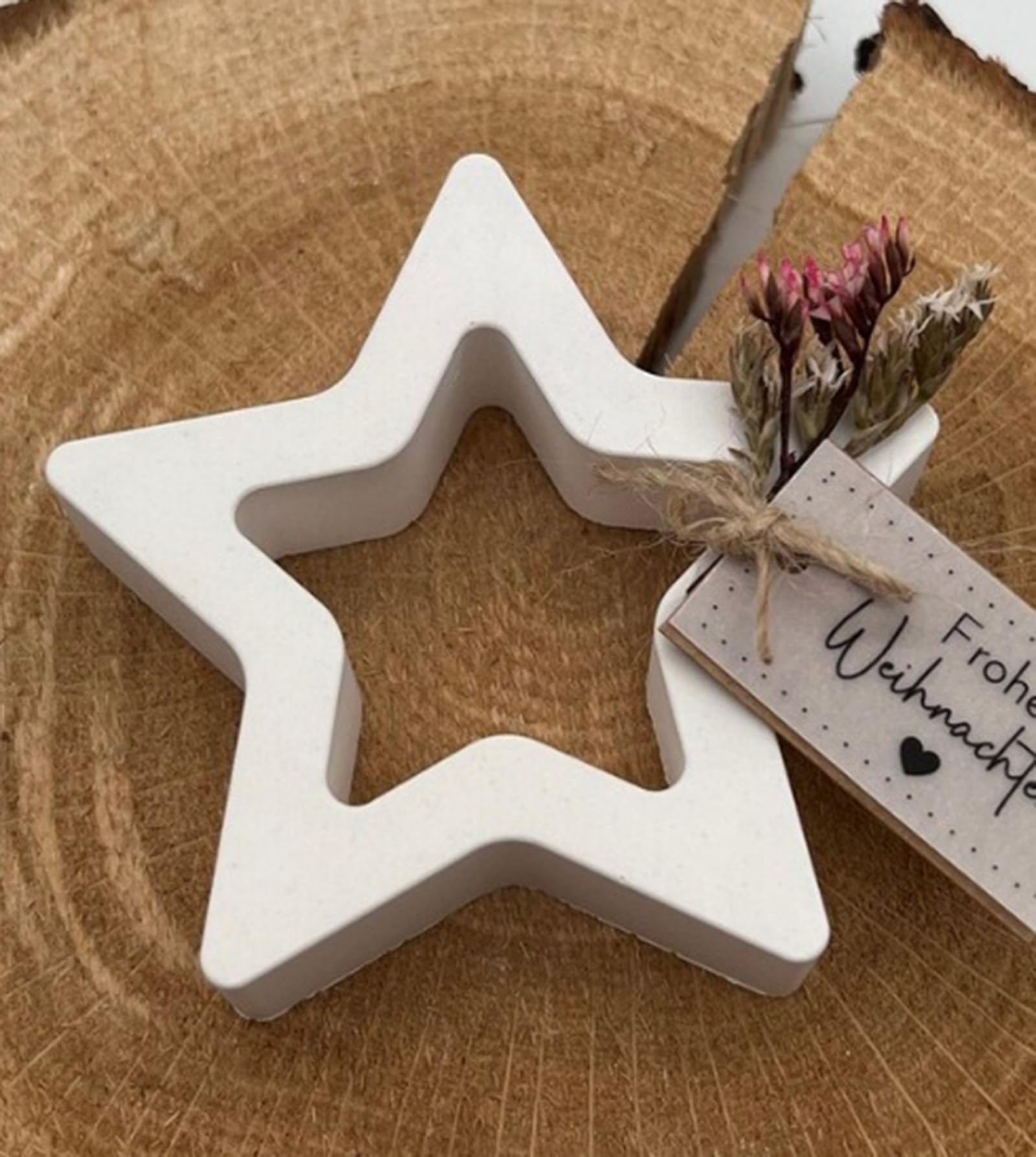 Amazon.co.jp: HENANX 五芒星樹脂型 ホームデコレーション 石膏